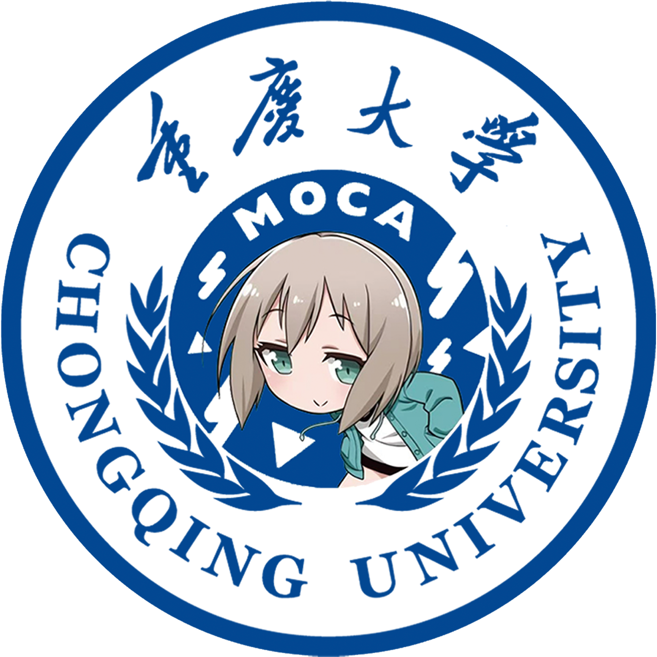 重庆大学 EF 邦多利同好会徽标
